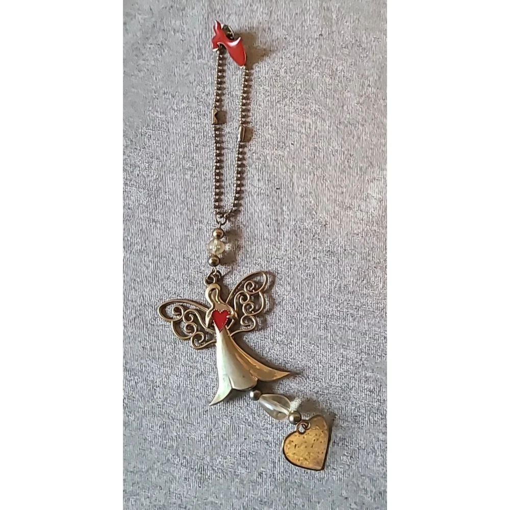 Guardian Angel Mirror Decor/Key Chain by Linx Trade Group. Item #1925